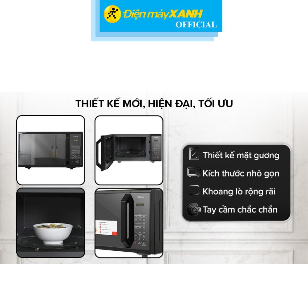 Lò vi sóng Toshiba MM-EM25PE(BM) 25 lít - Hàng Chính Hãng