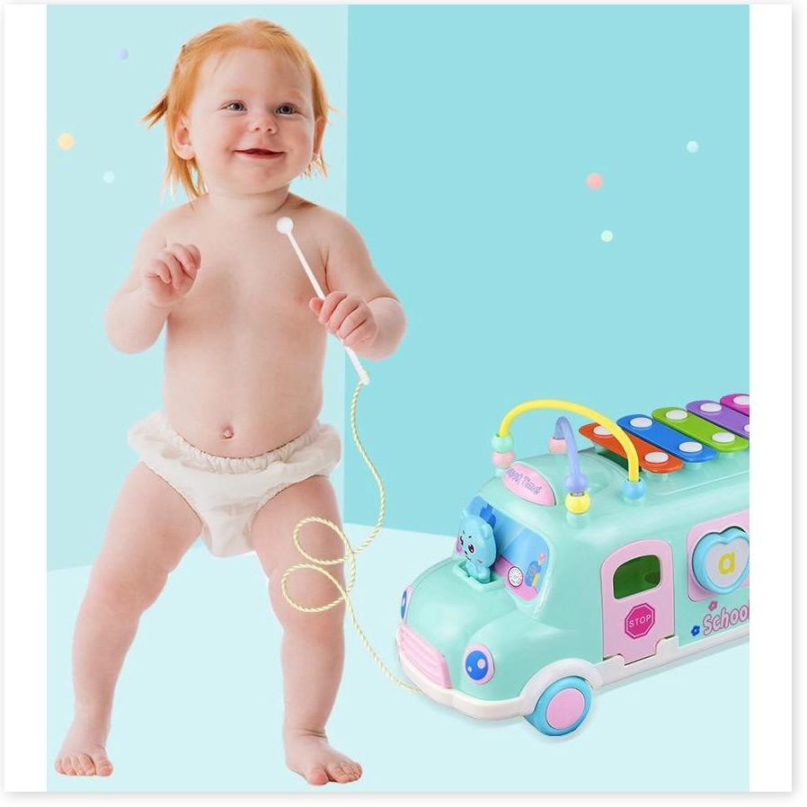 Đồ chơi xe buýt phát nhạc thông minh cho bé DC55 Gia Dụng SG