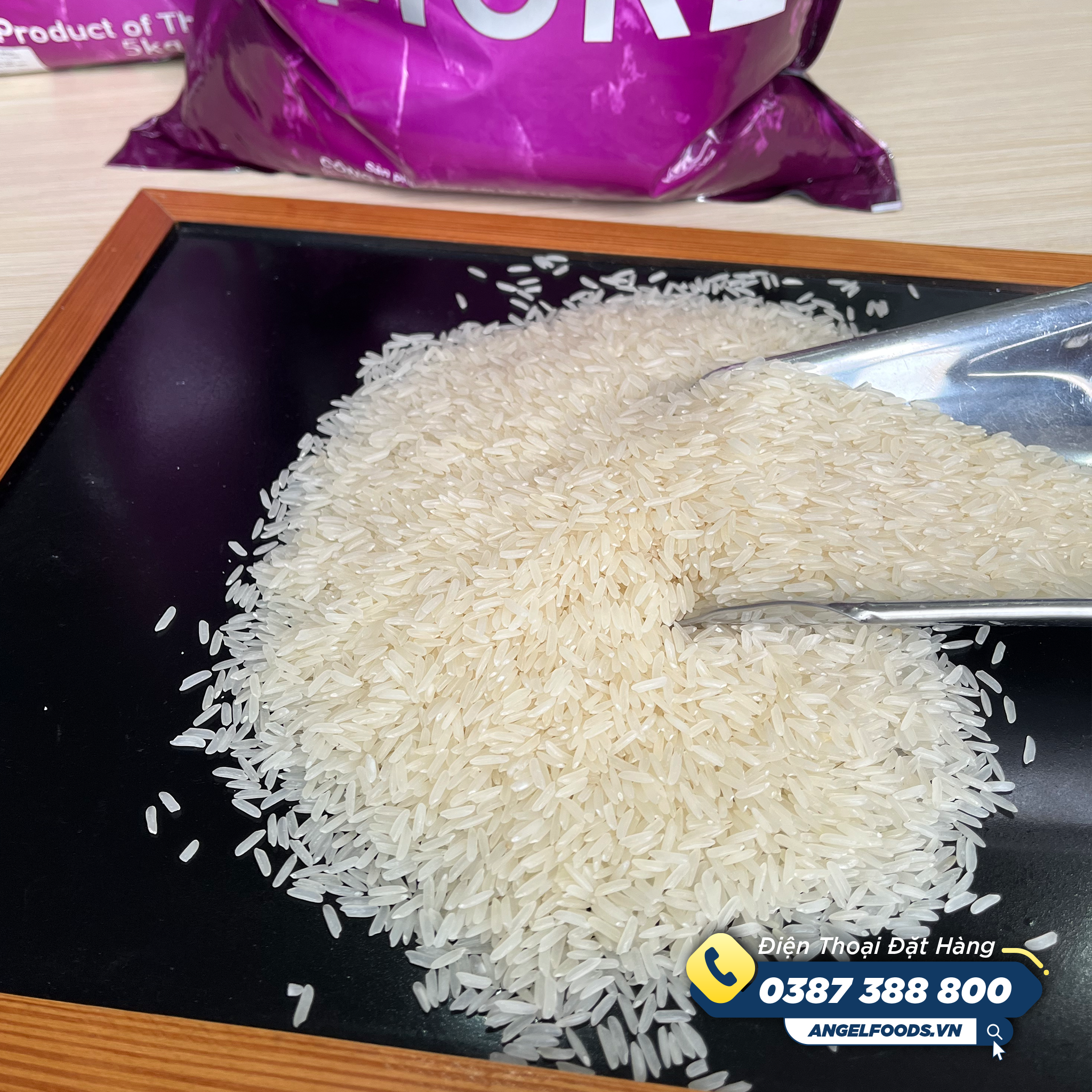 Gạo Thái Hom Mali Angel túi 5kg