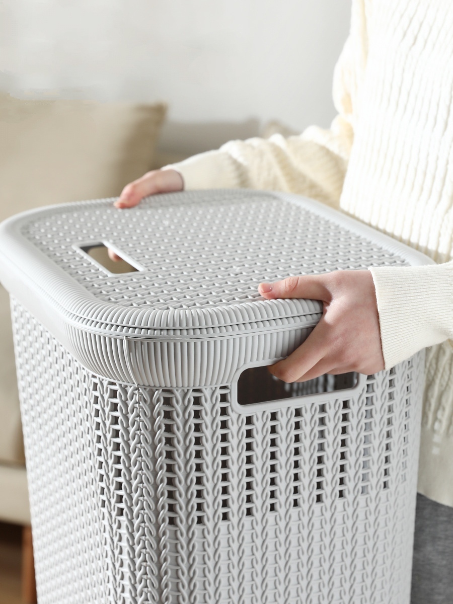Giỏ đựng đồ quần áo có nắp Hàn Quốc Cao Cấp