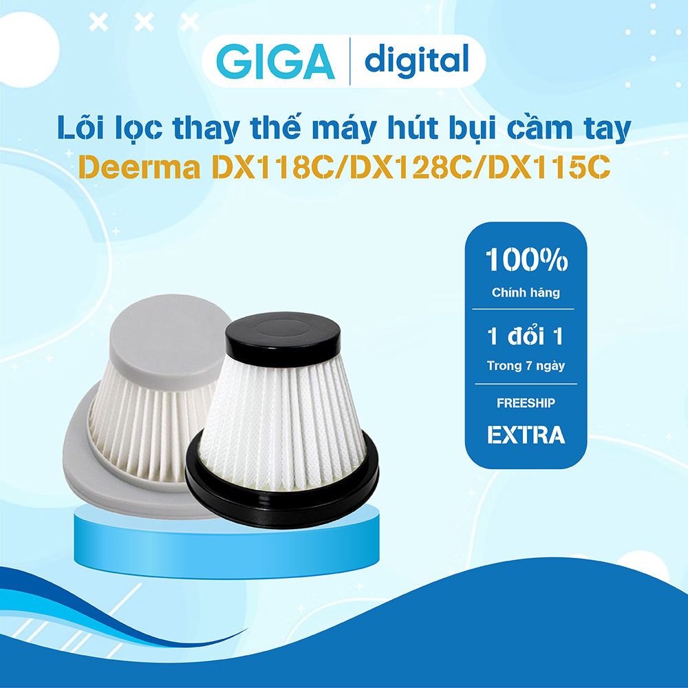 Lõi lọc thay thế cho máy hút bụi cầm tay DX118C/ DX128C/ DX115C