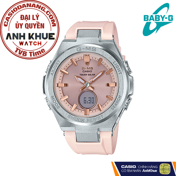 Đồng hồ nữ dây nhựa Casio Baby-G chính hãng MSG-S200-4ADR