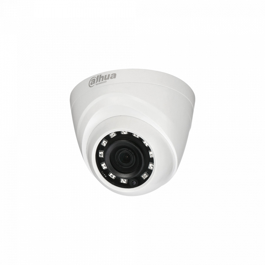 Camera HD-CVI Dome 4.0 Mega Pixel hồng ngoại 20m trong nhà Dahua HAC-HDW1400RP - Hàng nhập khẩu