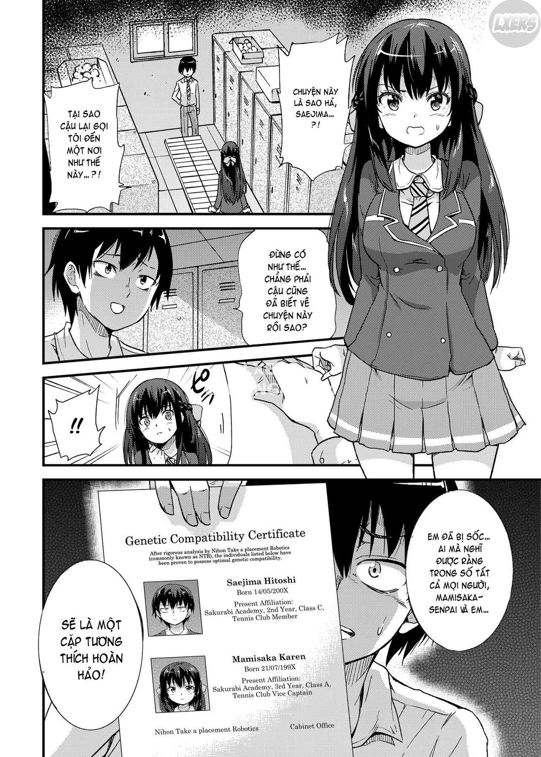 chính phủ cho phép ntr kết hợp tạo em bé chapter 1 5