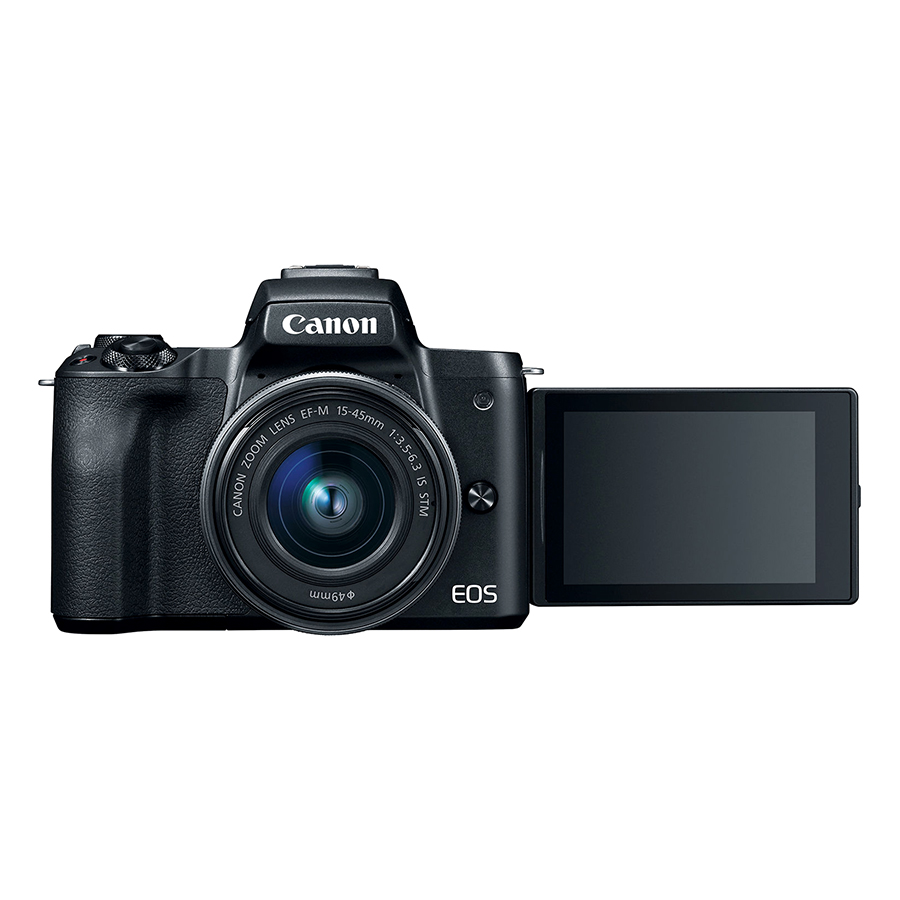 Máy Ảnh Canon EOS M50 Kit 15-45mm - Hàng Chính Hãng (Tặng Kèm Thẻ Nhớ Và Túi Đựng Máy Ảnh)