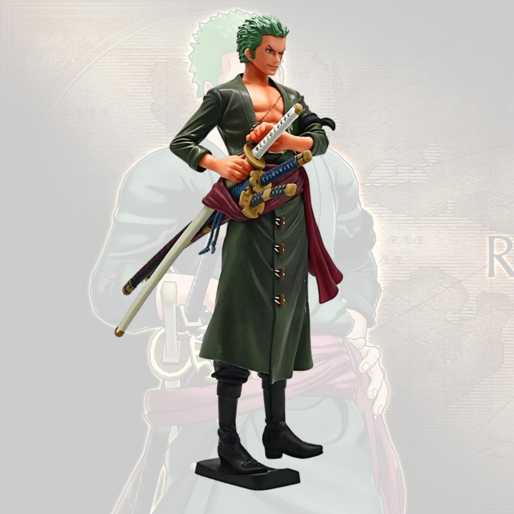 Mô Hình Zoro 28cm Mô hình One Piece Cao Cấp, Figure Mô Hình Anmie One Piece Luffy Vua Hải Tặc