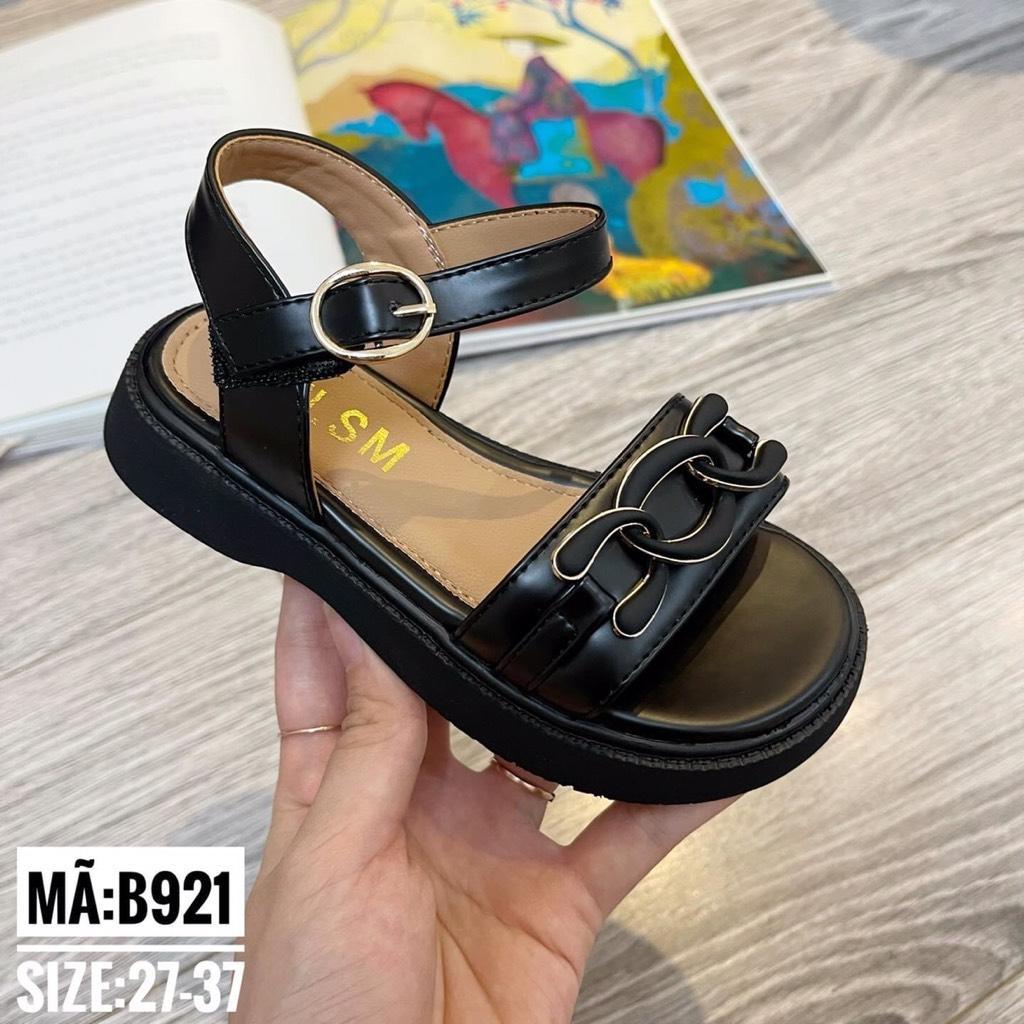 Sandal cao cấp quai xích B921 - Dép quai hậu độc đáo cho bé - Sandal cao cấp siêu nhẹ - Size 27-31