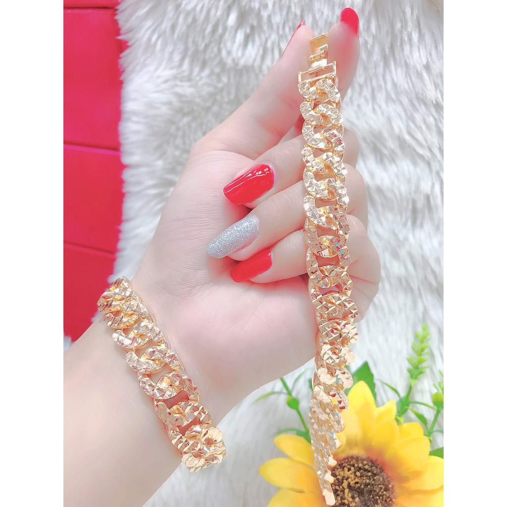 Lắc Tay Nữ Xi Vàng - Lắc Tay Nữ Xi Vàng Thiết Kế Sang Trọng