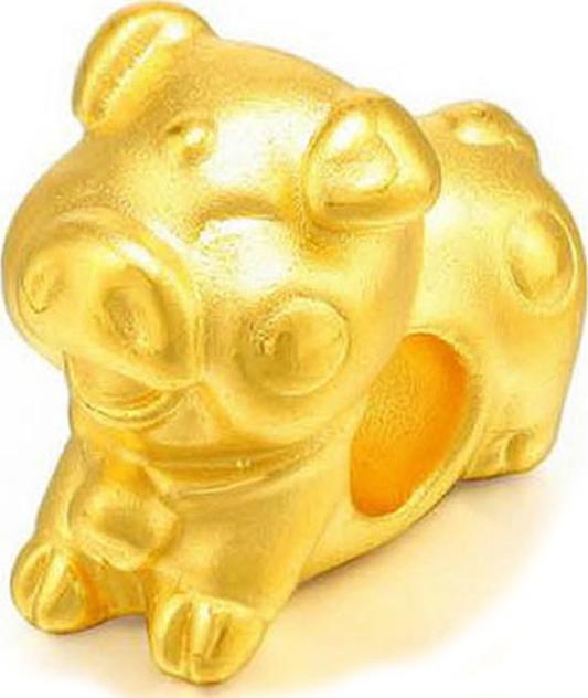 Bộ Vòng Tay Tuổi Hợi Bạc Mạ Vàng Tặng Kèm 2 Dây Đeo Cổ