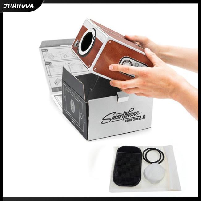 Máy Chiếu 3D Mini DIY Có Thể Điều Chỉnh Cho Điện Thoại Di Động