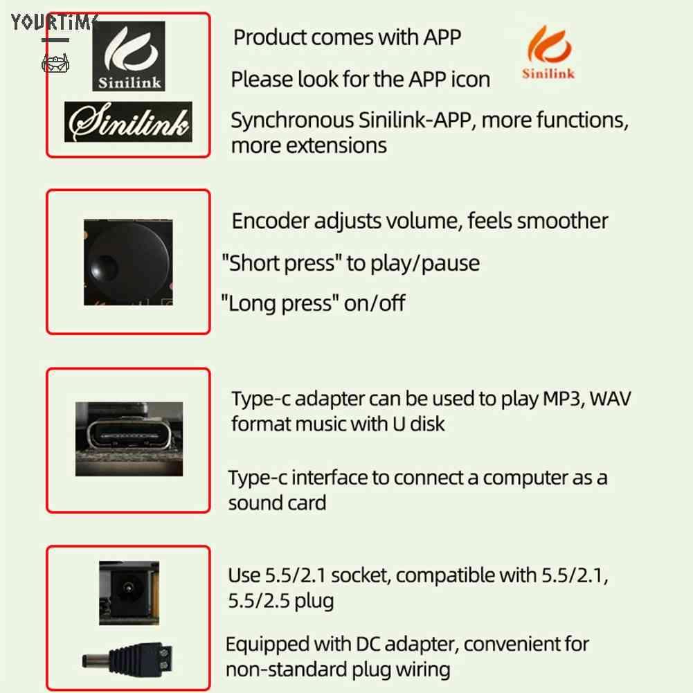 Mô Đun Khuếch Đại Âm Thanh Bluetooth Siêu Trầm XY-AP15H 20Wx2