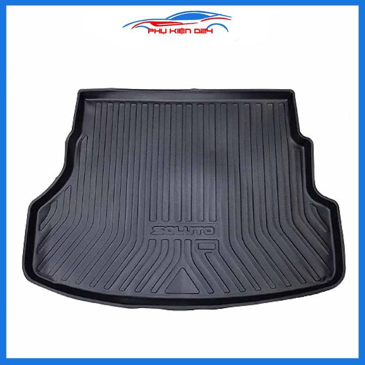 Thảm nhựa lót cốp Soluto 2018-2019-2020-2021-2022 nhựa dẻo dày dặn đàn hồi tốt