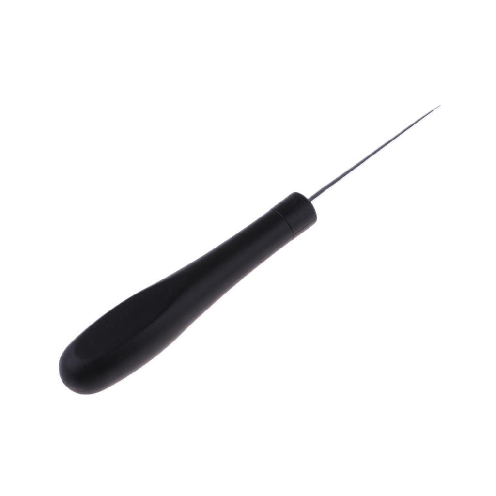 3xBadminton Tennis Racket Racquet Stringing Awl String Guiding Tool Black