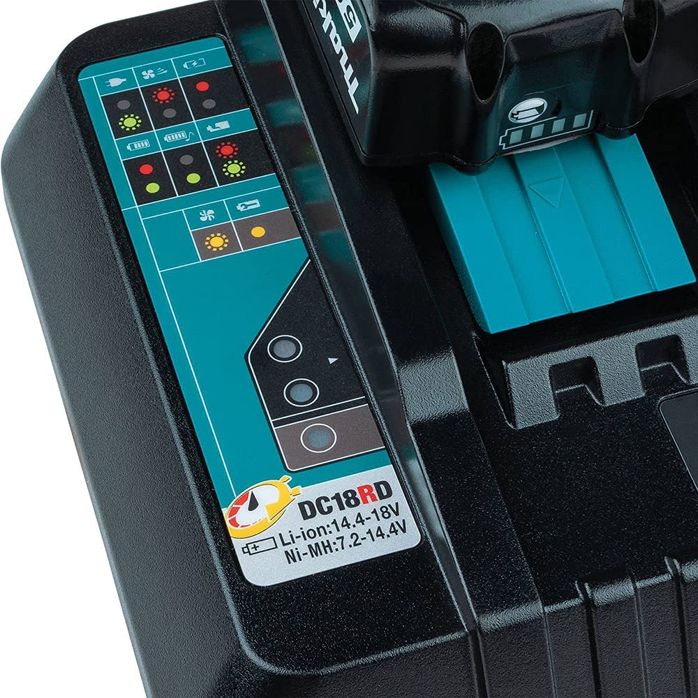 Sạc nhanh 2 cổng 14.4-18V Makita
