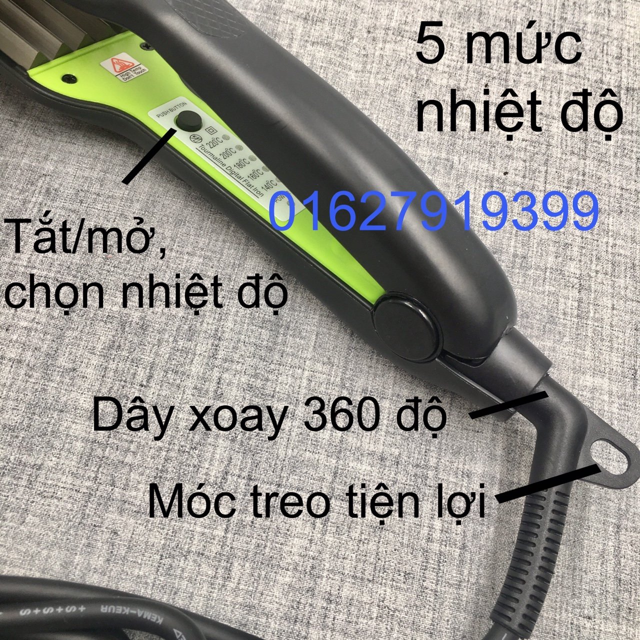 Máy bấm tóc bản lớn cao cấp 289