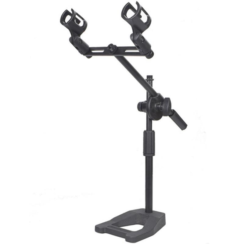 Đảm bảo chất lượng một kéo hai một kéo bốn giá đỡ micrô để bàn hai đầu micrô hội nghị bốn đầu giá để bàn giá để bàn bài phát biểu Giá để bàn để bàn