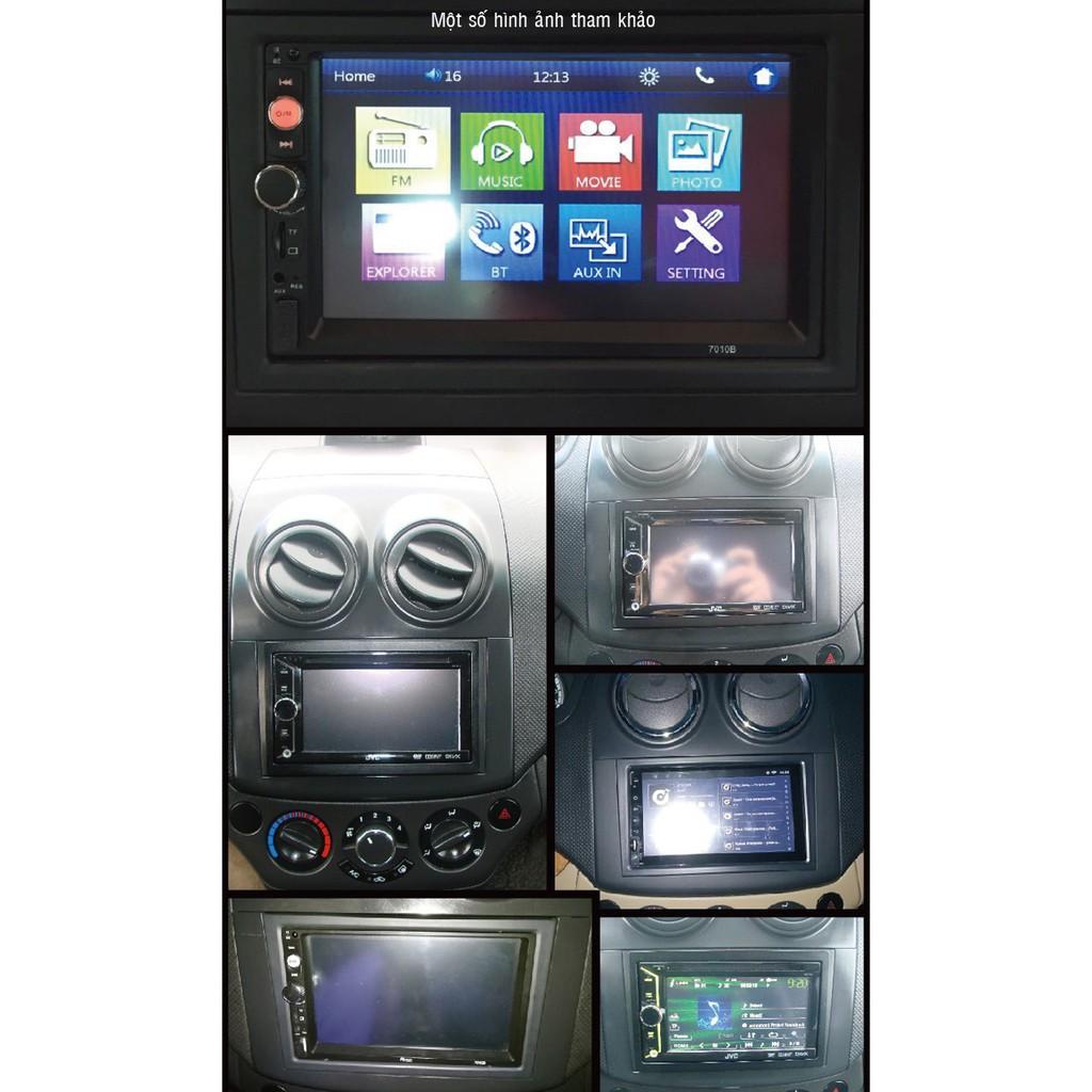 Mặt dưỡng lắp màn hình 7 icnh cho xe Chervolet Aveo, Captiva, Gentra đời 2006-2011...