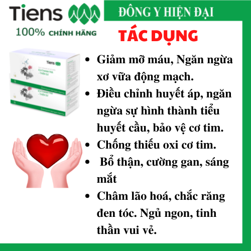 Thực phẩm bảo vệ sức khỏe Ích thanh trà - Thiên Sư, Cân bằng huyết áp, thanh nhiệt giải độc, ngủ ngon an thần, eo thon gọn dáng.