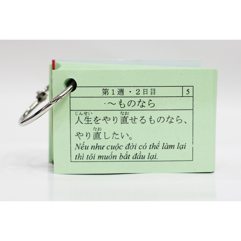 Flashcard Thẻ học tiếng Nhật JLPT N2 (Từ vựng, ngữ pháp, Hán tự)