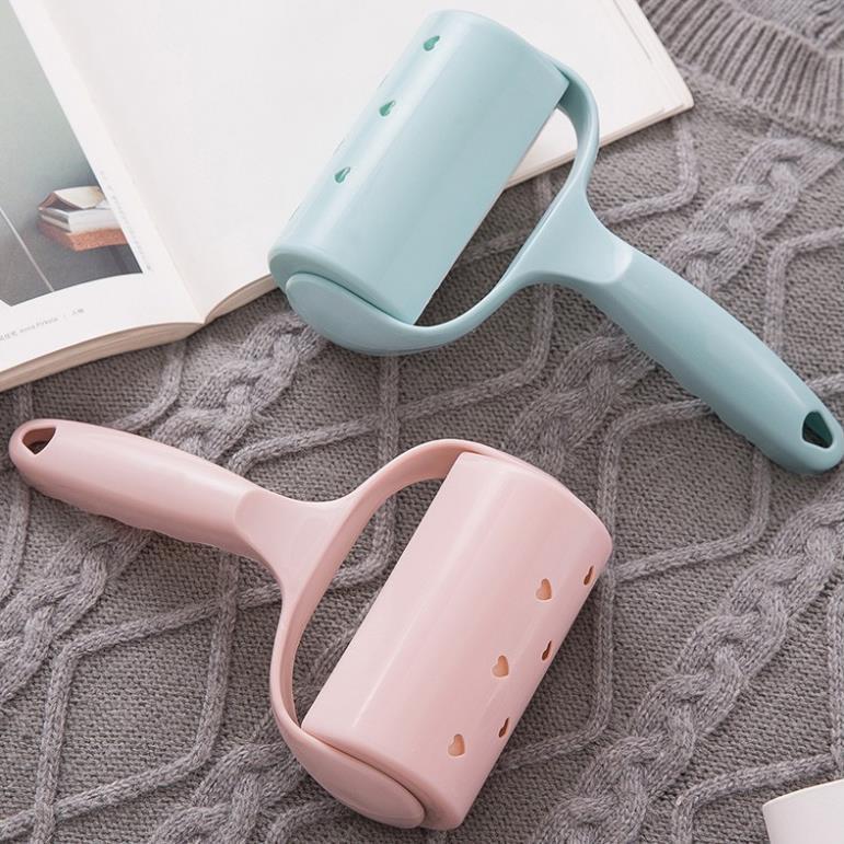 Cây Lăn Bụi Làm Sạch Quần Áo, Lông Chó Mèo, Sợi Tóc, Ga Giường, Sofa Tông Màu Pastel