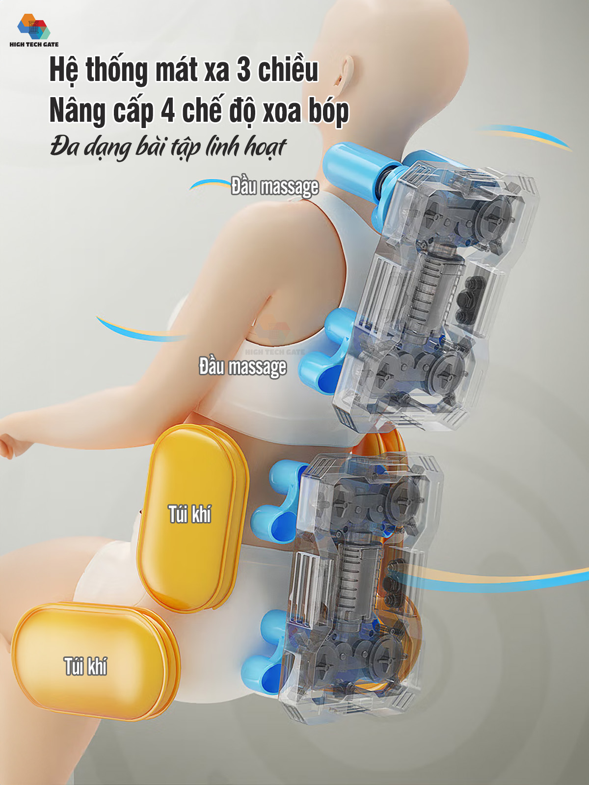 Ghế sofa massage mini 988-M1 nhỏ gọn, tiện ích thông minh cho gia đình nhỏ, văn phòng công sở, phòng ngủ cá nhân, hàng nhập khẩu