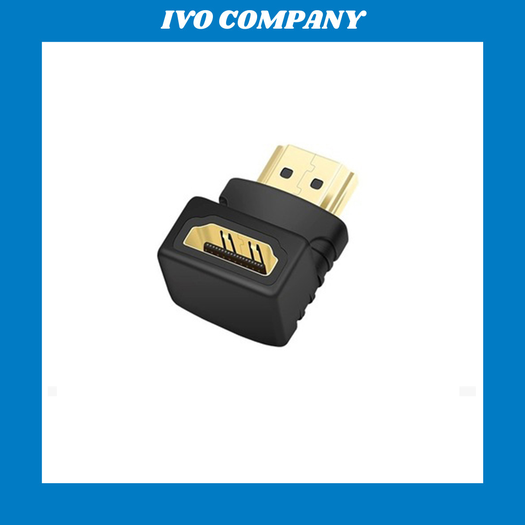 Đầu Chuyển Góc Vuông HDMI Đực Cái 270 Độ - 90 Độ