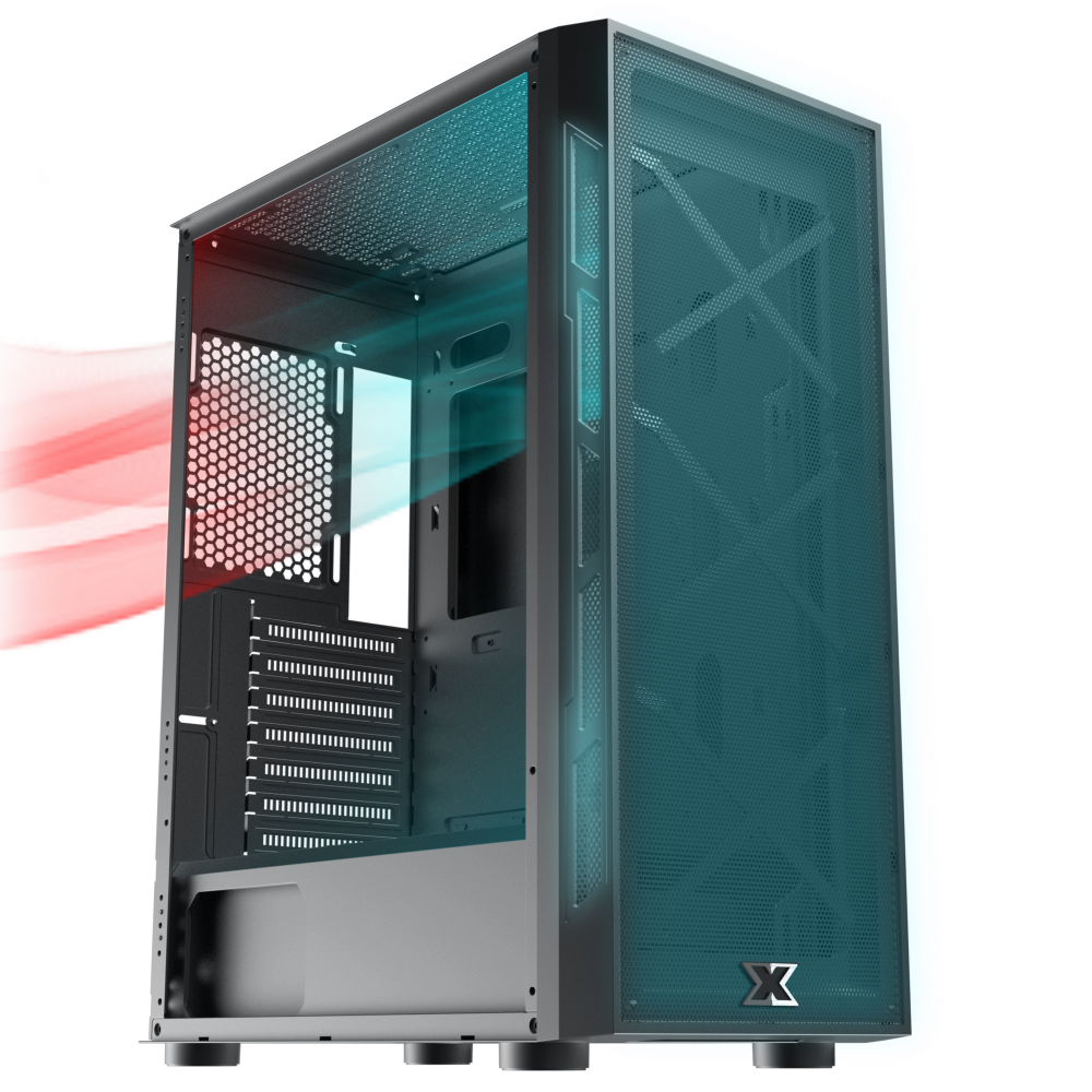 CASE XIGMATEK VENOM II MES (EN47284) - GAMING ATX - Hàng chính hãng