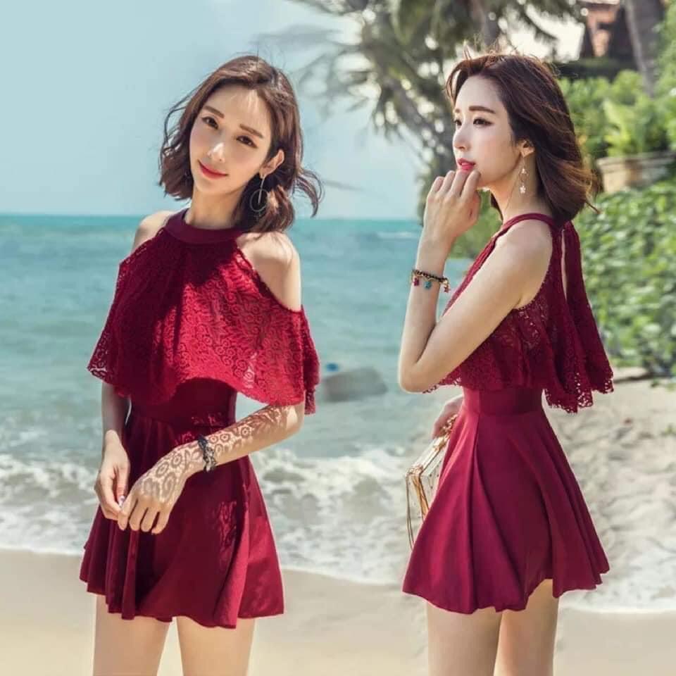Bộ tắm biển liền thân, bộ bikini hàng cao cấp che khuyết điểm cơ thể tốt