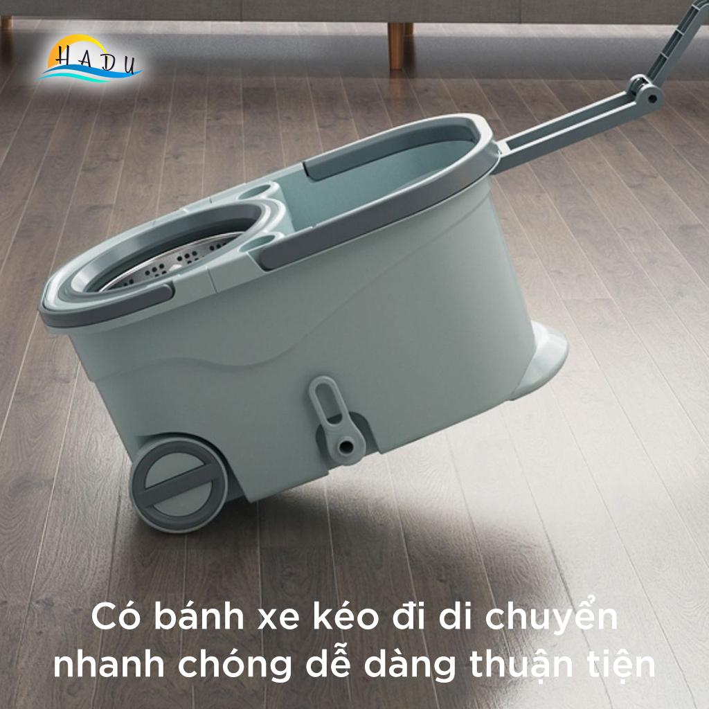 Bộ Lau Nhà Thông Minh 360 Độ Tự Vắt Thái Lan Kilo Spin Mop Cao Cấp