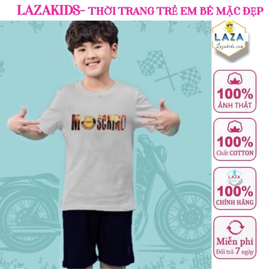 Đồ bộ trẻ em bé trai từ 1 tuổi đến 15 tuổi -Thời trang trẻ en bé trai 20kg-45kg cotton 100% thoải mái vận động LAZAKIDS