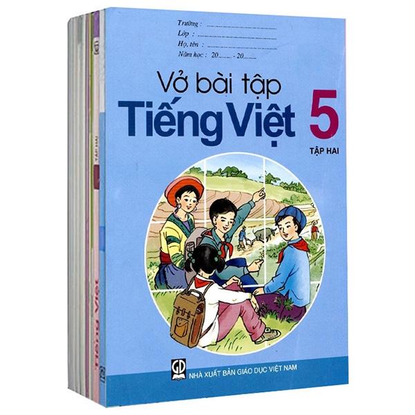 Sách Giáo Khoa Bộ Lớp 5 - Sách Bài Tập (Bộ 11 Cuốn) (2023)