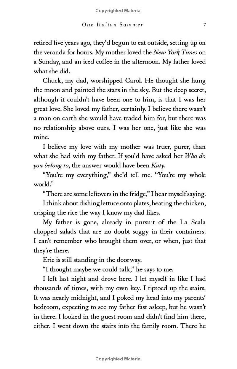 Sách ngoại văn: One Italian Summer