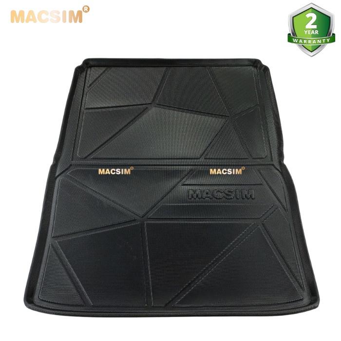 Thảm lót cốp Mercedes S Class 2022+  nhãn hiệu Macsin chất liệu tpv cao cấp màu đen