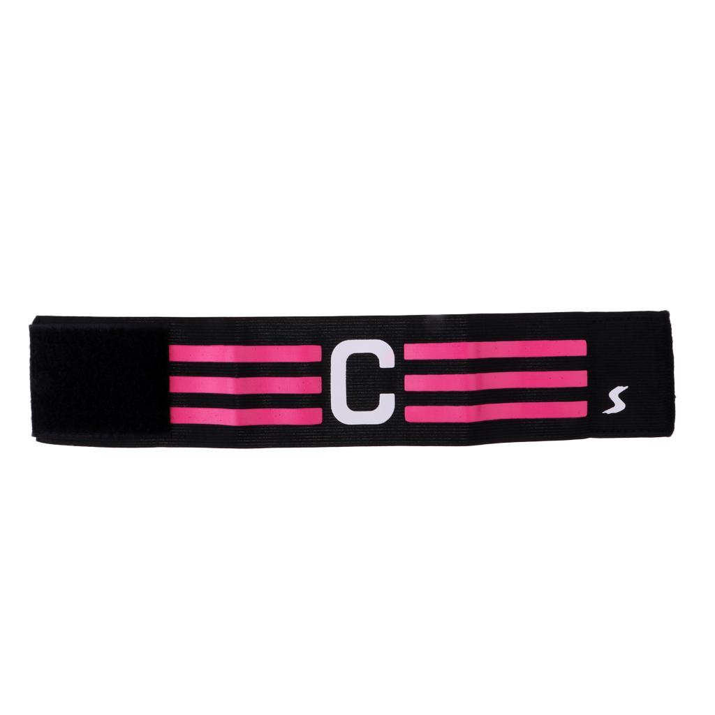 2pcs Football Soccer Elastic Captain Armband Basketball Player Bands Orange