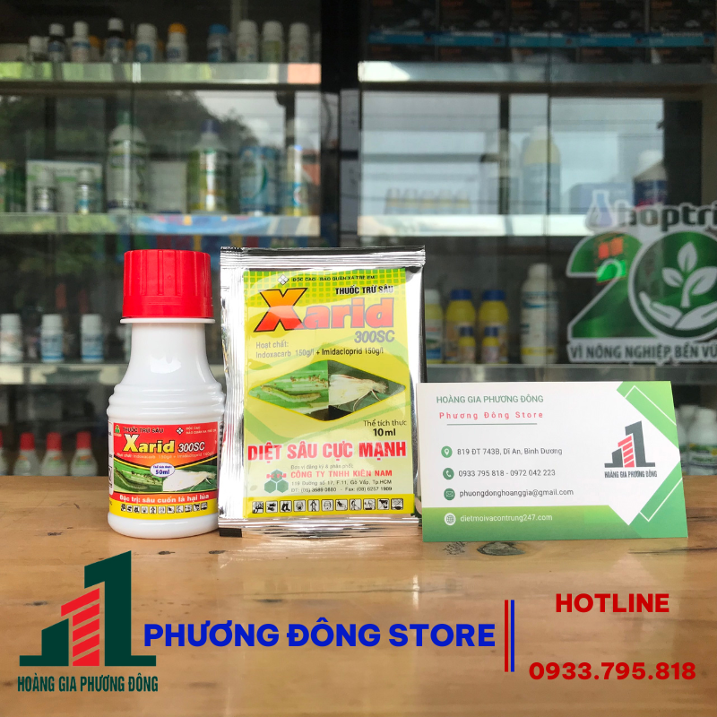 Thuốc trừ sâu kháng thuốc Xarid 300SC