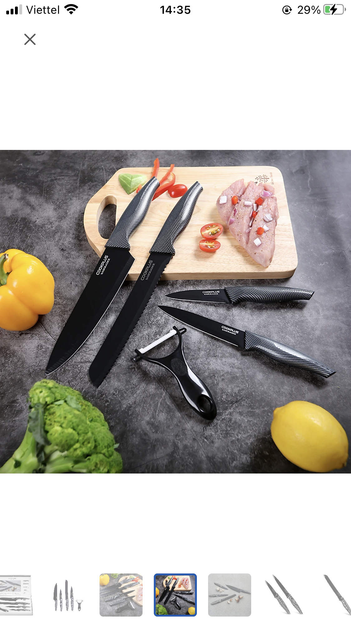 Bộ dao nhà bếp 5 món