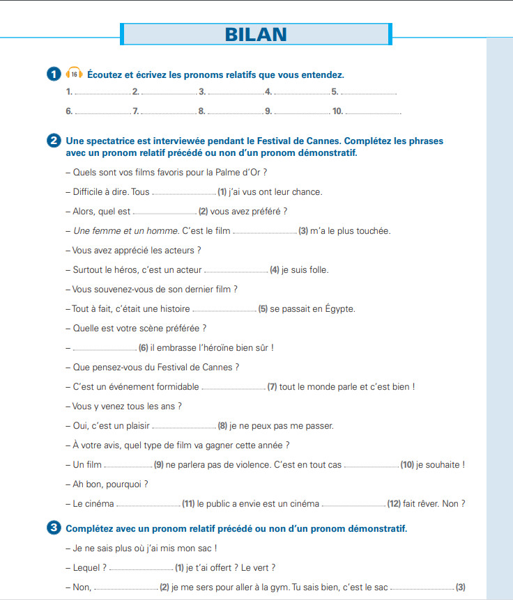 Sách học tiếng Pháp: En Contexte : Exercices de grammaire B1