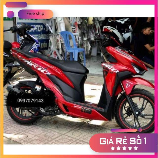 Tem rời dành cho xe Vario dán xe đỏ #Tem chế Tem rời dành cho xe