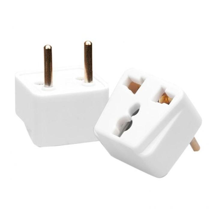 Combo 10 Phích Cắm Điện VINAKIP Chuyển Đổi Ổ 2 Chấu Thành 3 Chấu An Toàn Khi Sử Dụng 00682