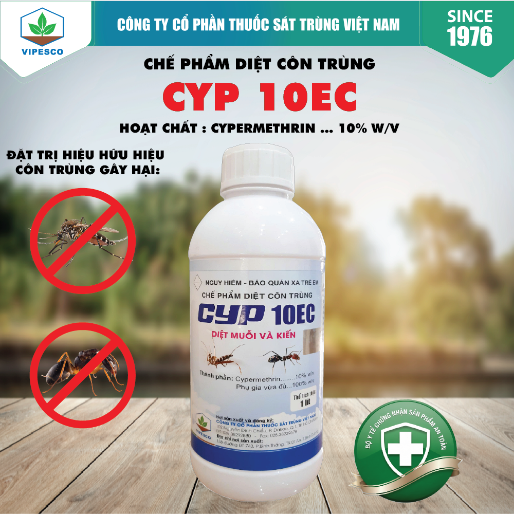 CYP 10EC (1 lít) - DIỆT TRỪ MUỖI, KIẾN