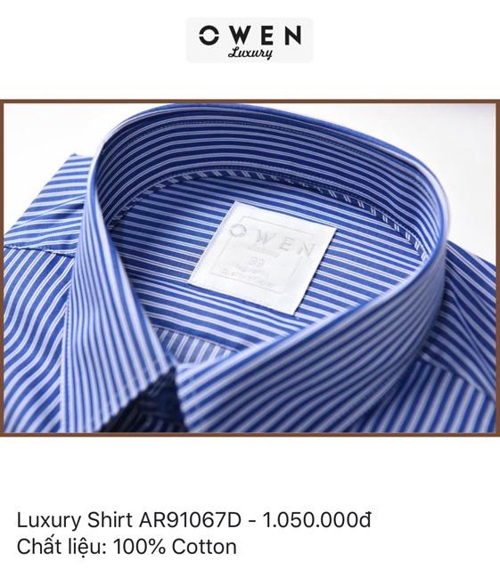 OWEN LUXURY - Áo sơ mi dài tay Owen dòng cao cấp 91067