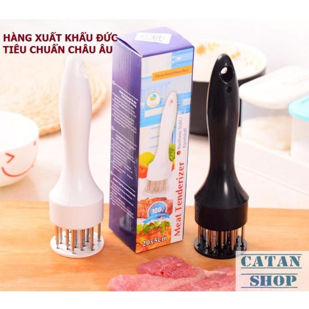 Dụng cụ dần thịt cao cấp, cây dần thịt, làm mềm thịt bò, bít tết, beefsteak, Meat Tender GD29-DTB