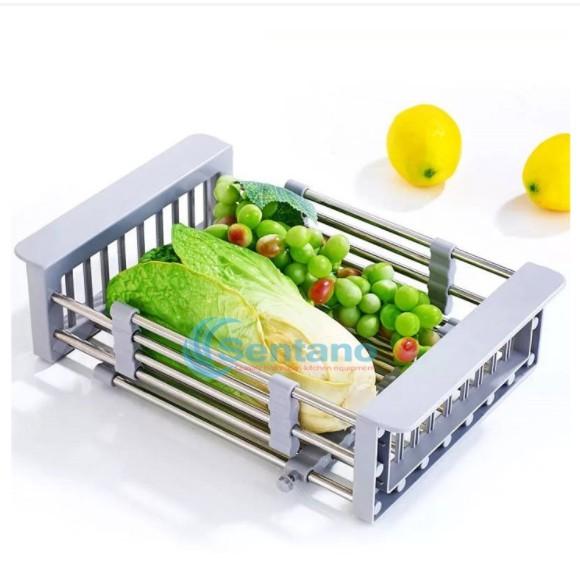 CHẬU RỬA CHÉN BÁT LIỀN KHỐI 2 HỘC CÂN 8245 INOX SUS 304 C8245 (TRẮNG BẠC