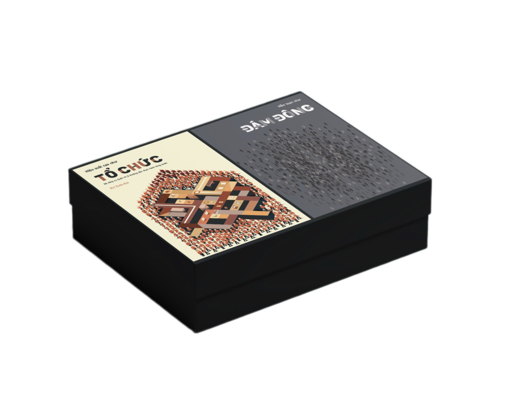 Combo Sách Tổ chức và Đám đông + Bộ công cụ Quản trị và Hướng dẫn thực hành