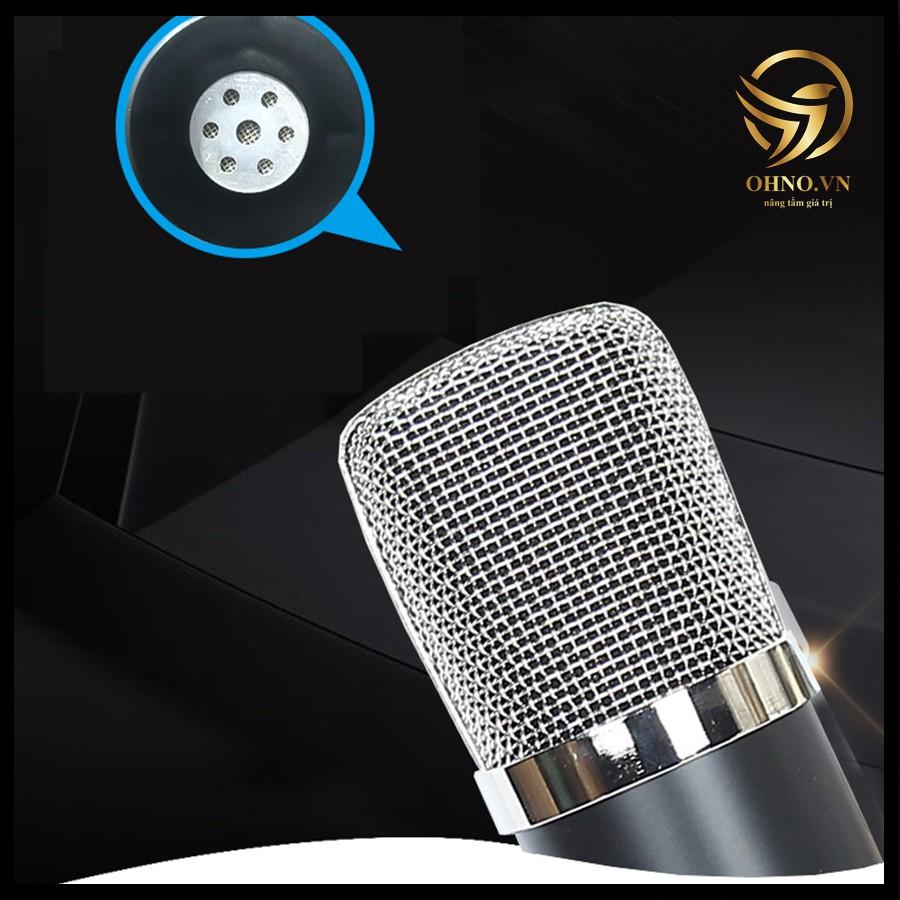 Mic Micro Hát Karaoke Livestream Karaoke Cao Cấp JIY HY-868 Micro Mic Thu Lọc Âm