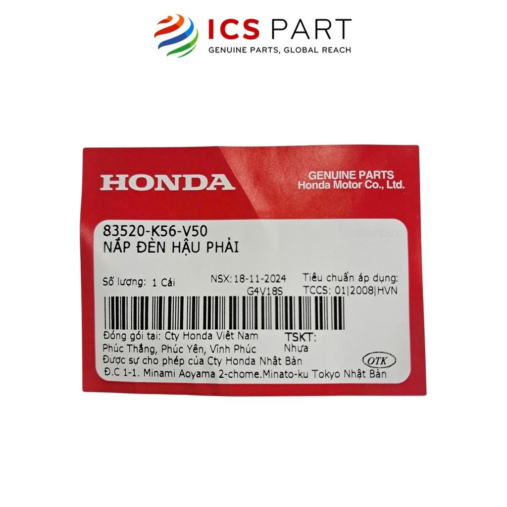 Nhựa Nhám Ốp Nắp Đèn Hậu Phải HONDA Winner X V2 2019 (83520K56V50)