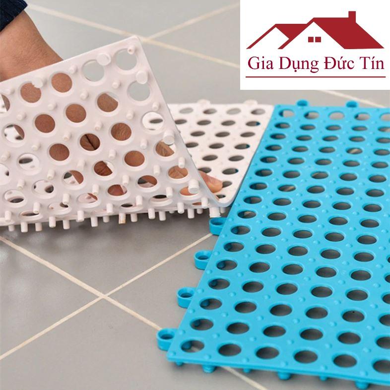 Vỉ Nhựa Lót Sàn nhựa PVC. chống trơn sàn nhà (30x30cm một tấm)