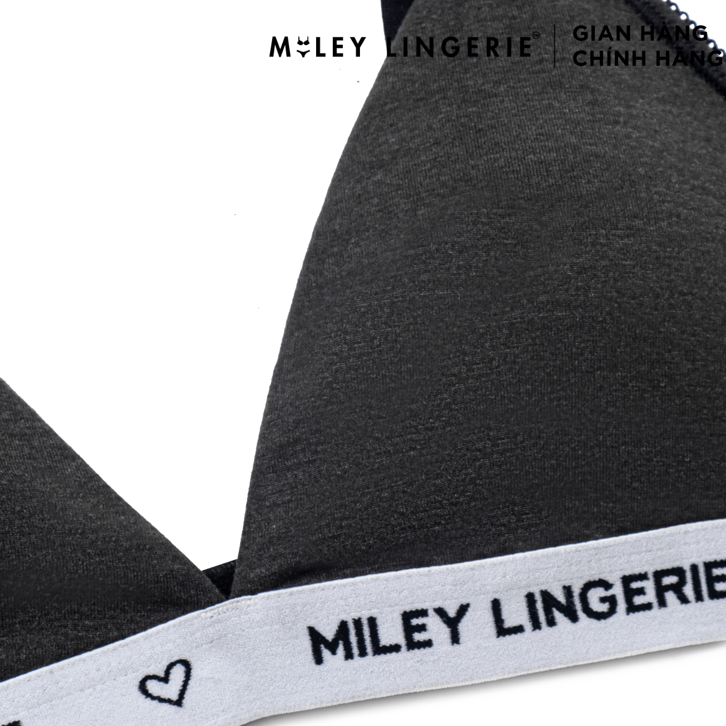 Bộ Đồ Lót Mút Mỏng Không Gọng thời Trang Và Quần Boy Short Cotton Tự Nhiên Viền Lưng Logo BeingMe Miley Lingerie