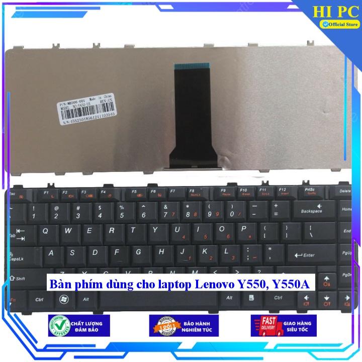 Bàn phím dùng cho laptop Lenovo Y550 Y550A - Hàng Nhập Khẩu