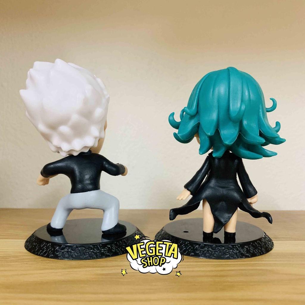 Mô hình One Punch Man - Saitama Genos Tatsumaki Lốc xoáy Bang Metal Knight Hiệp sỹ kim loại Mumen Rider - Cao 8~10,5cm